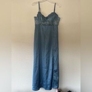 NWT! Cider satin midi dress never worn, new tags